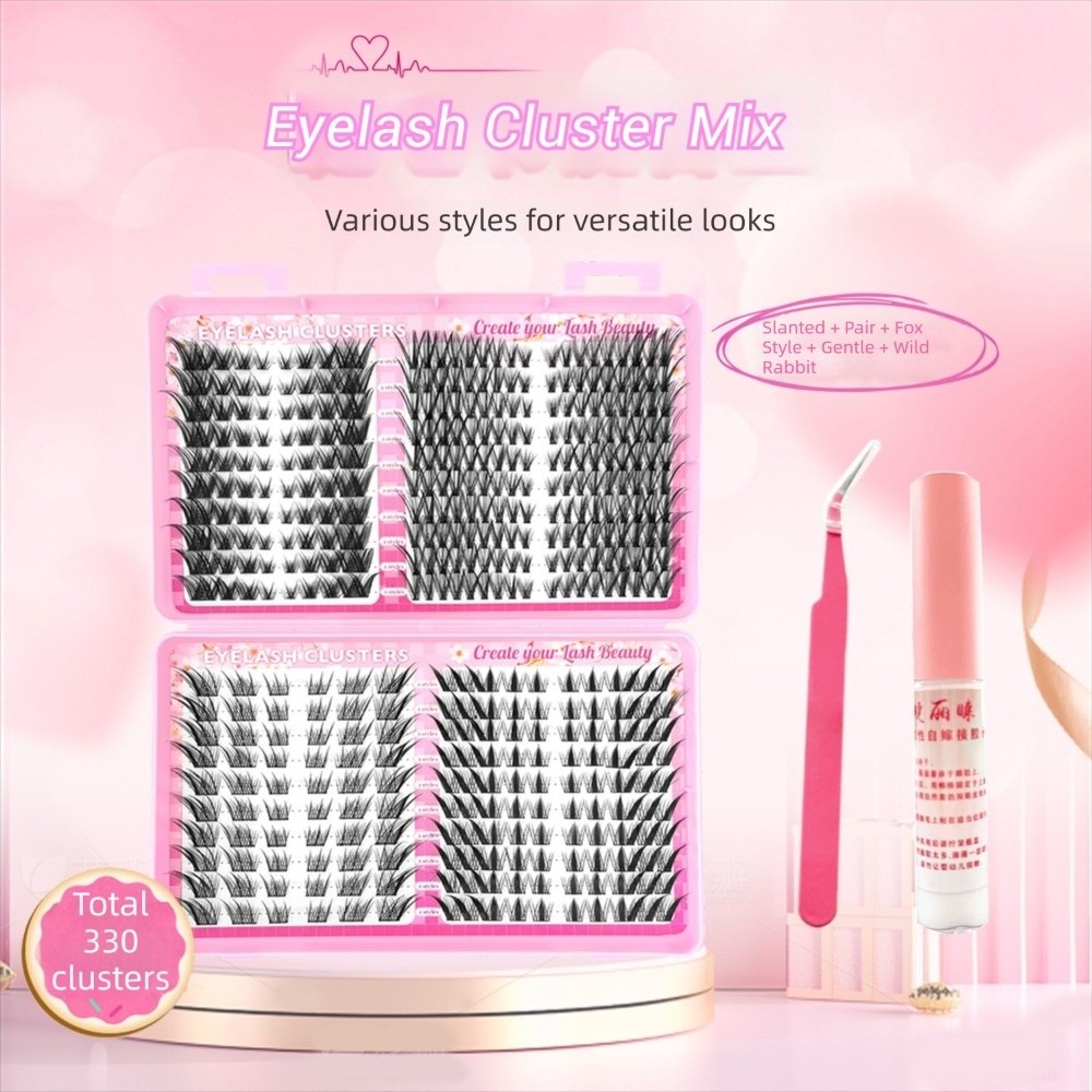 Eyelash Extension Look - 핫 내추럴 룩 인조 속눈썹 블랙