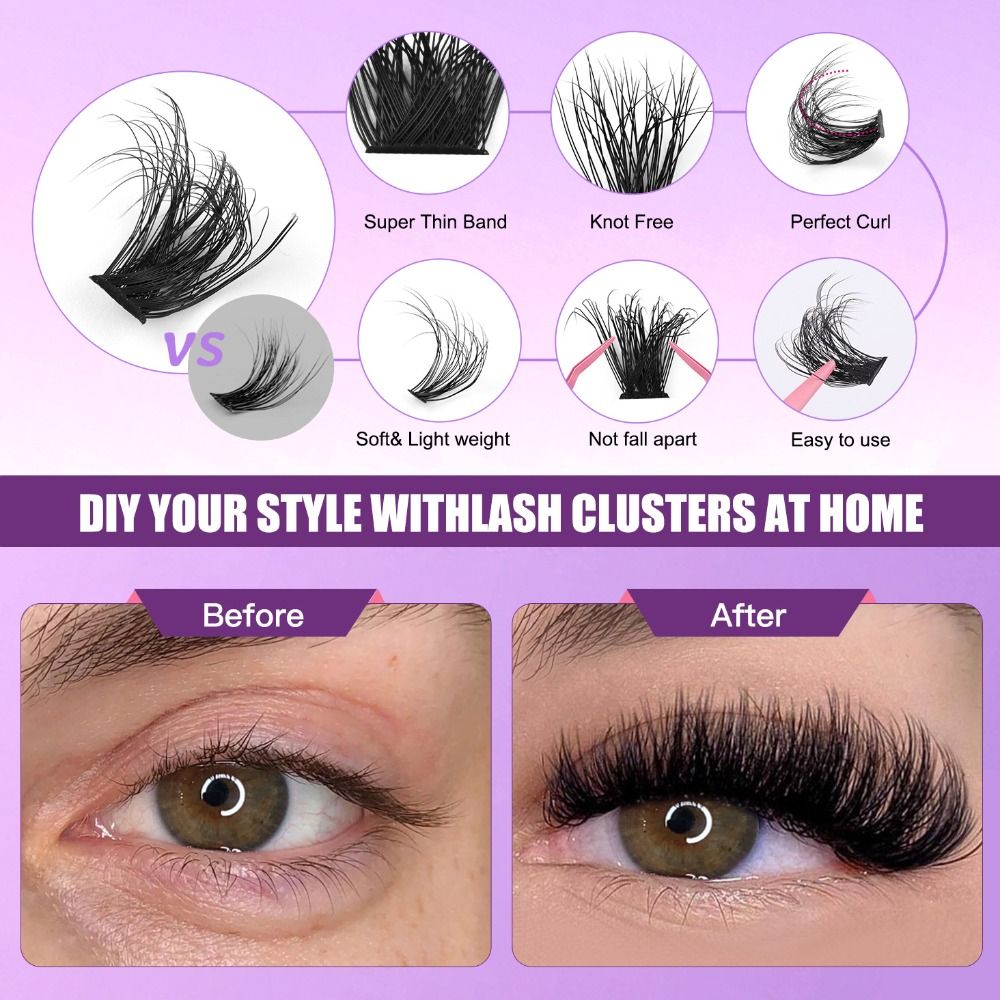 자연스러운 연출이 가능한 인조 속눈썹, 접착제 및 고정 - Eyelash Extension Look 리뷰 및 가격