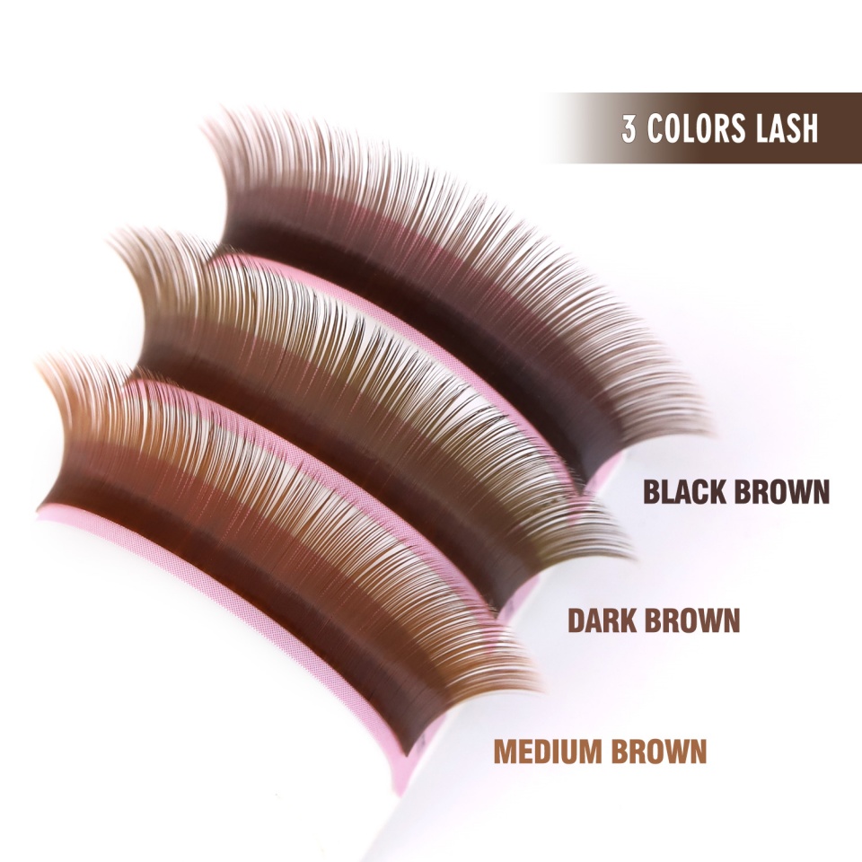 래쉬프로페서 J L M 컬 브라운 캐시미어 인조 속눈썹 - Eyelash Extension Russian 리뷰 및 가격