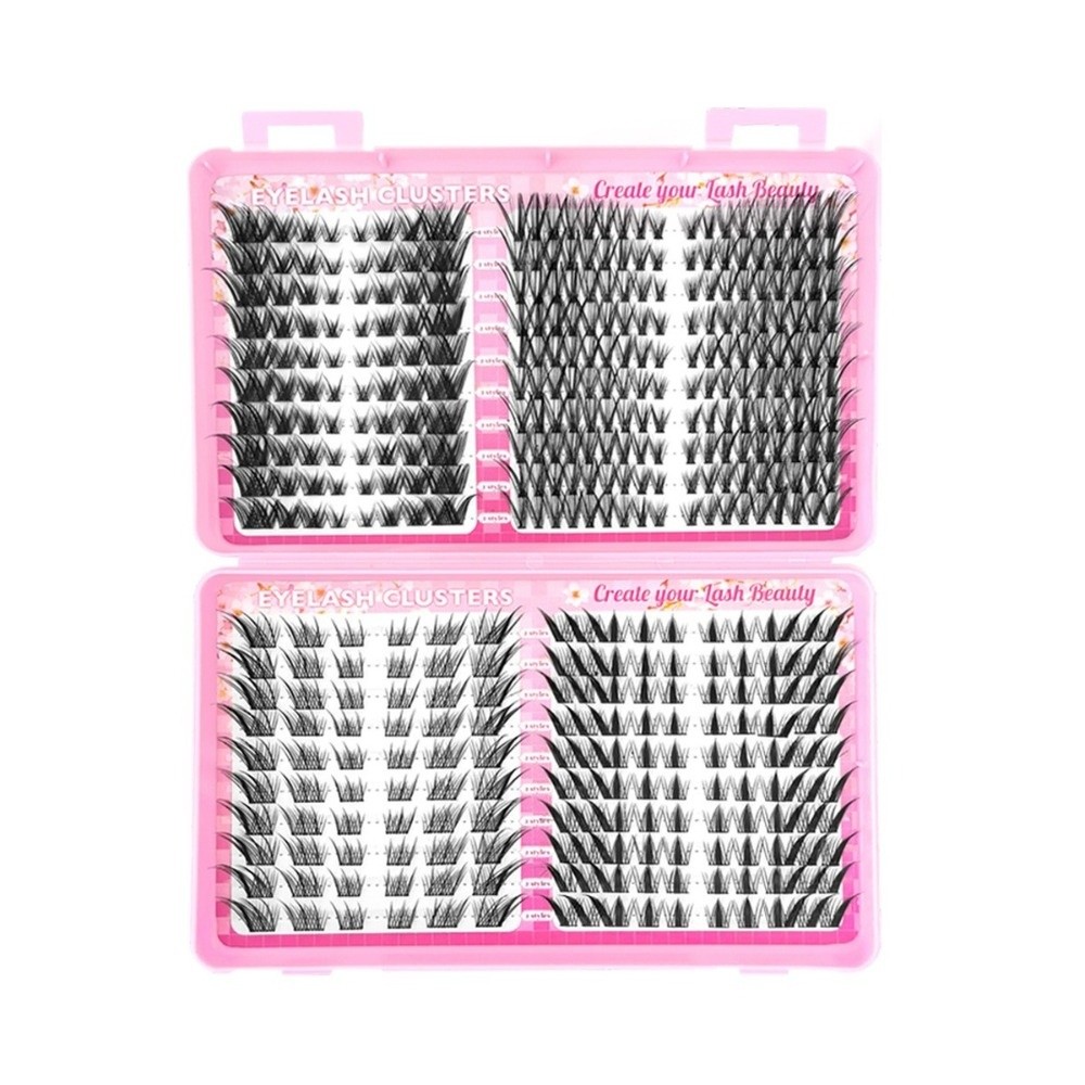 핫 내추럴 룩 인조 속눈썹 블랙 C컬 3D 효과 가짜  - Eyelash Extension Look 리뷰 및 가격
