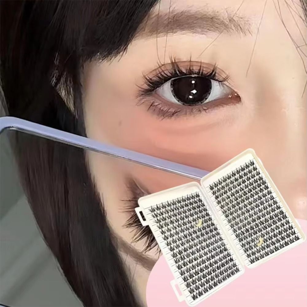 자연스러운 룩의 인조 속눈썹 본드 앤 실 클러스터 디자 - Eyelash Extension Look 리뷰 및 가격