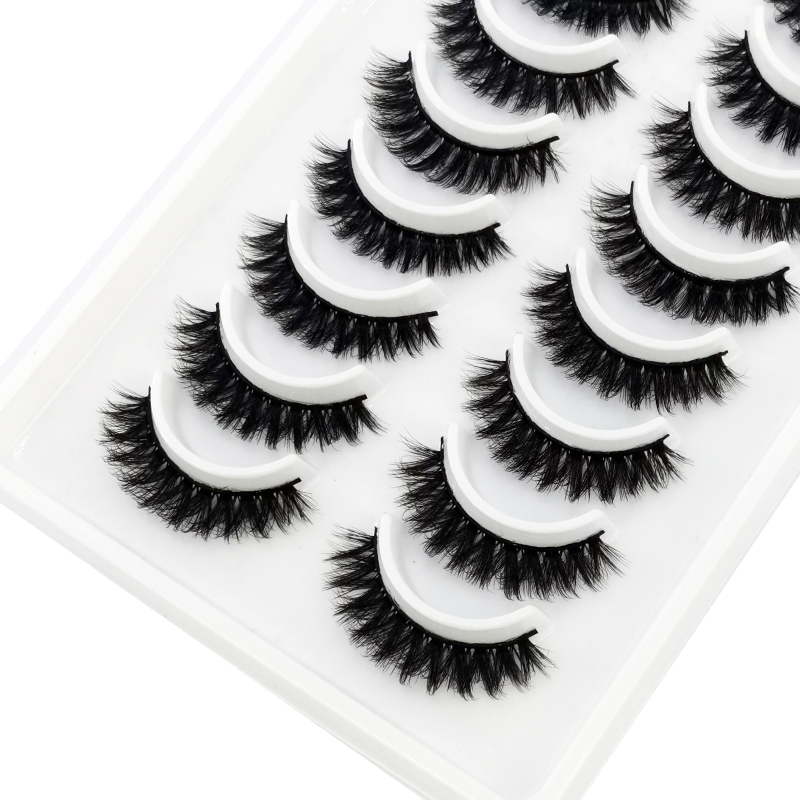 HBZGTLAD 러시안 스트립 속눈썹 10쌍 3D 밍크 - Eyelash Extension Russian 리뷰 및 가격