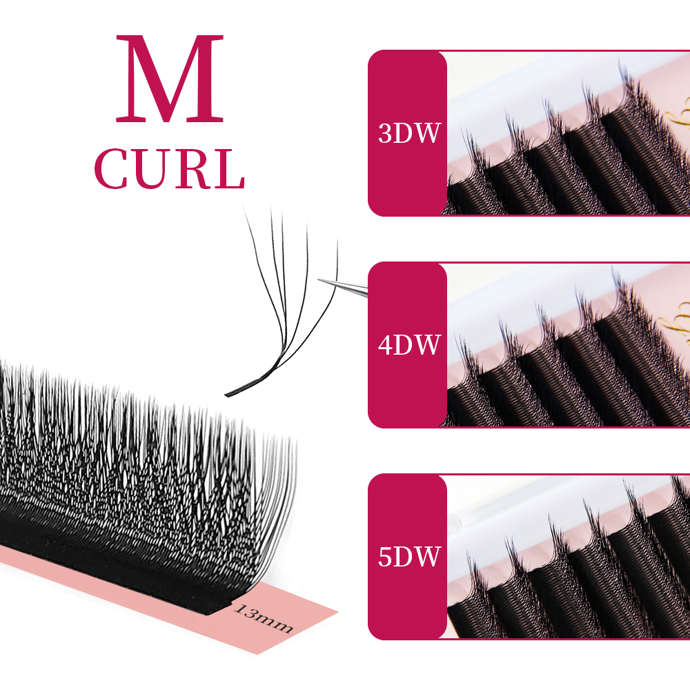 여신 W3D 4D 5D M컬 속눈썹 연장 W 스타일 인 - Eyelash Extension Human Hair 리뷰 및 가격