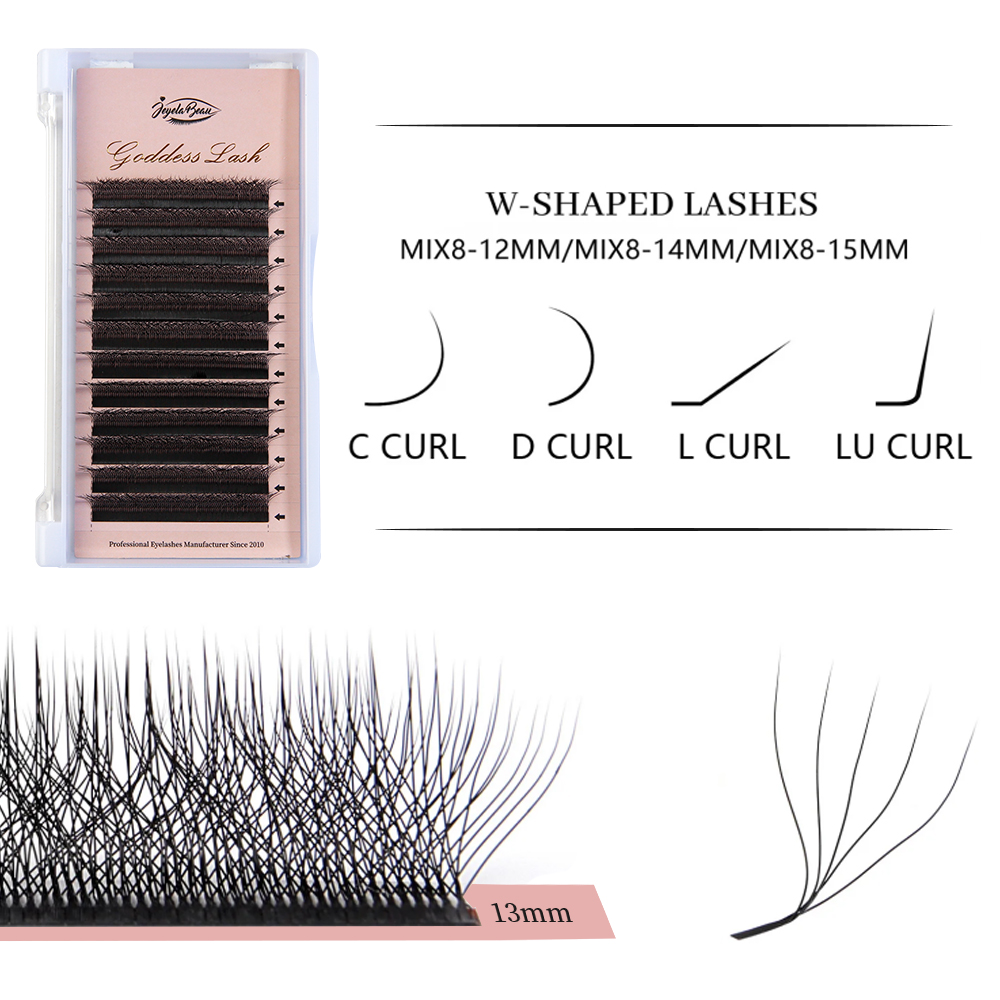 여신 W3D 4D 5D M컬 속눈썹 연장 W 스타일 인 - Eyelash Extension Human Hair 리뷰 및 가격