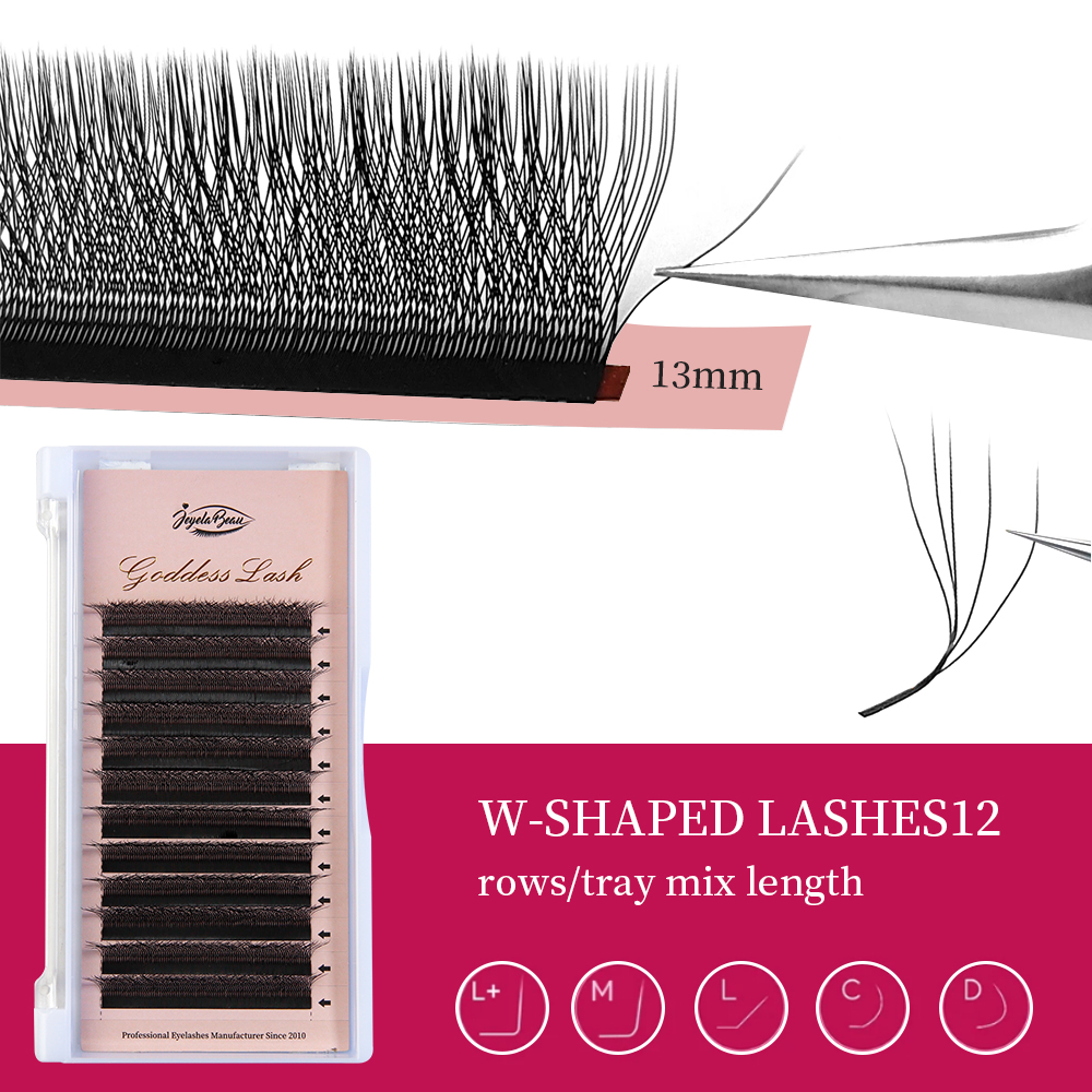 여신 W3D 4D 5D M컬 속눈썹 연장 W 스타일 인 - Eyelash Extension Human Hair 리뷰 및 가격
