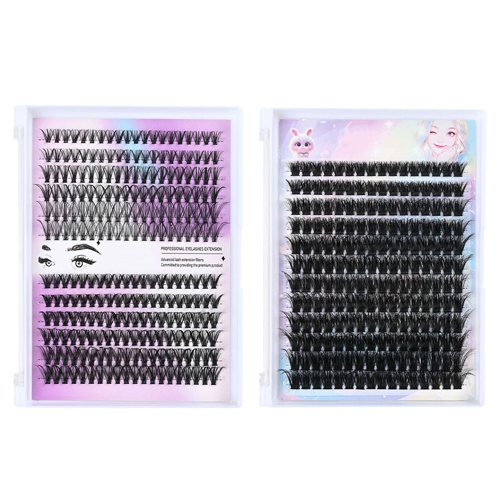내추럴 룩 인조 속눈썹 본드 앤 씰 클러스터 디자인 D - Eyelash Extension Look 리뷰 및 가격