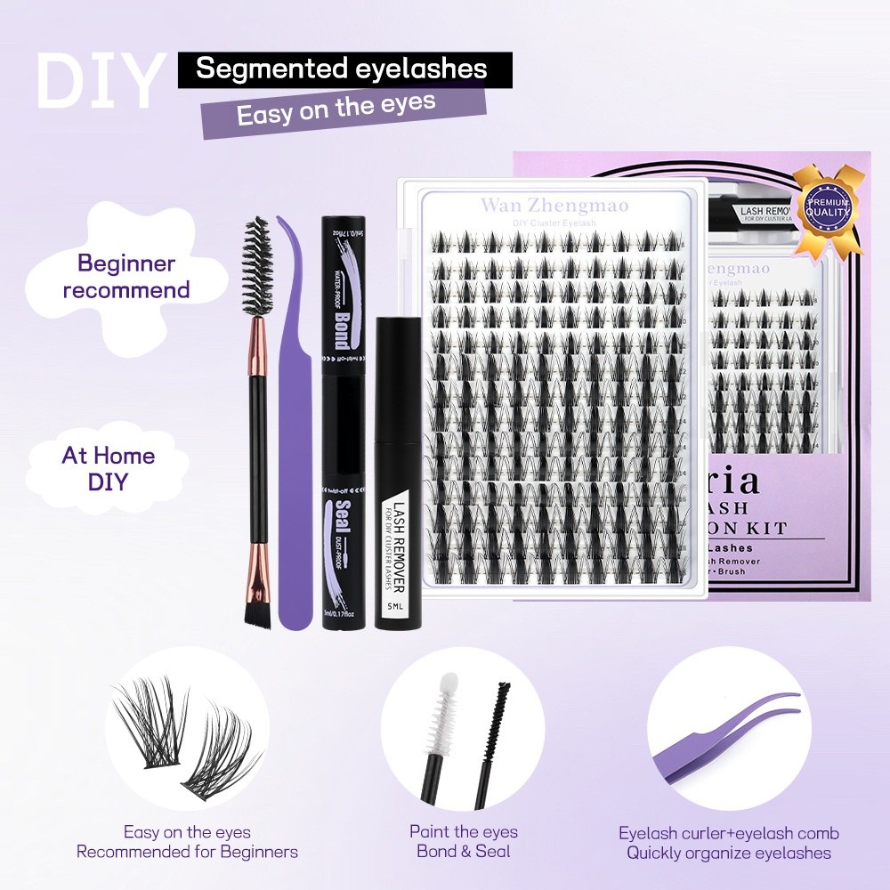 8-18mm 길이의 인조 속눈썹 본드 및 실런트, 자연 - Eyelash Extension Look 리뷰 및 가격