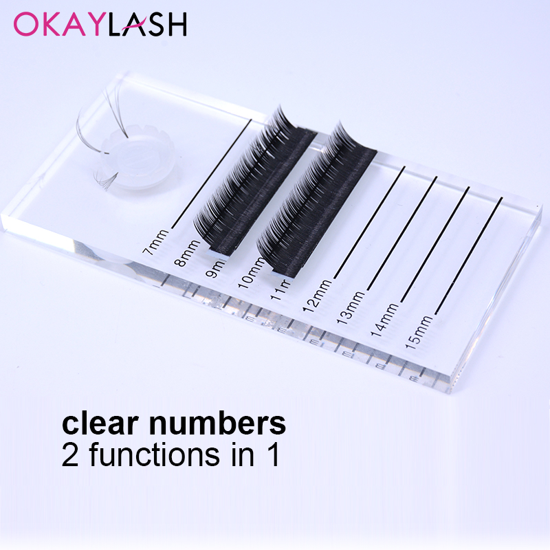 클리어 크리스탈 속눈썹 연장 스케일 보드 마크 패드 2 - Eyelash Extension London 리뷰 및 가격