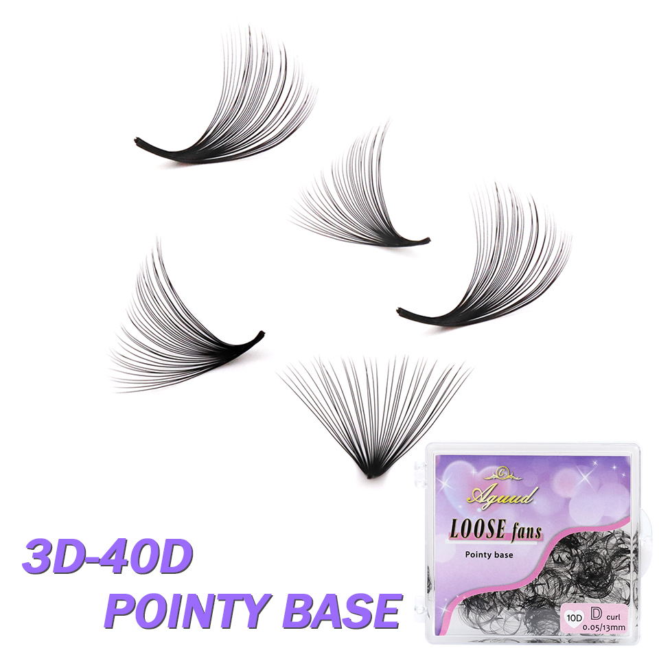 AGUUD 30D 40D 클러스터 루즈 팬 래쉬 7mm - Eyelash Extension For Asian Eyes 리뷰 및 가격