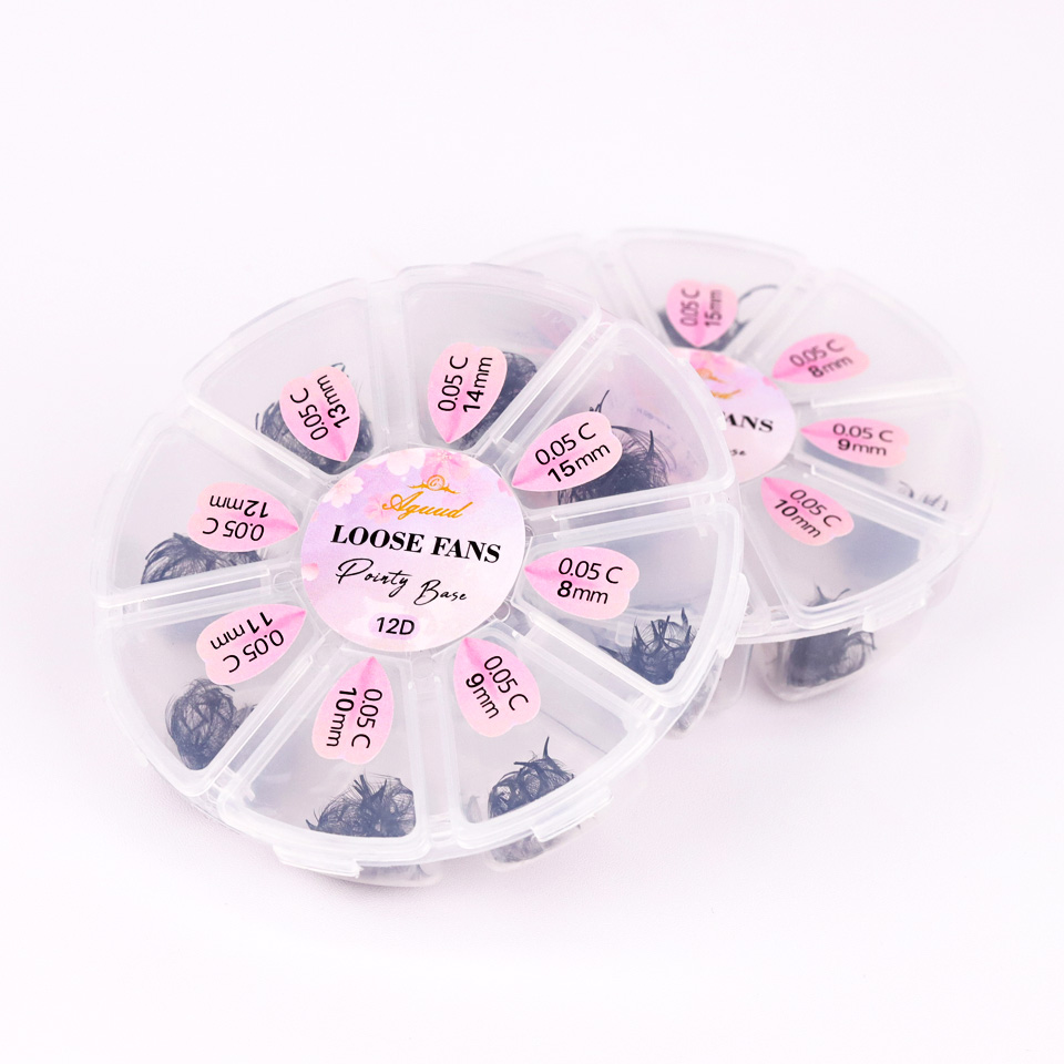 AGUUD 30D 40D 클러스터 루즈 팬 래쉬 7mm - Eyelash Extension For Asian Eyes 리뷰 및 가격